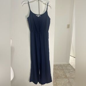 Ellison navy blue jumpsuit EUC size S